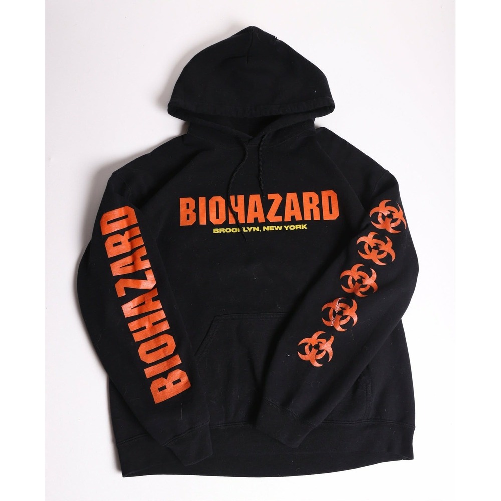 Biohazard Urban Discipline Band Hoodie Black Brooklyn Hardcore Metal Large